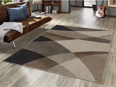 Koberec Thales 120x160 cm, béžová abstrakcia%