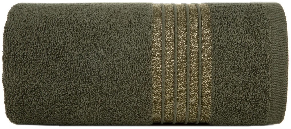 BAVLNENÝ UTERÁK LILA 70X140 CM OLIVOVÁ