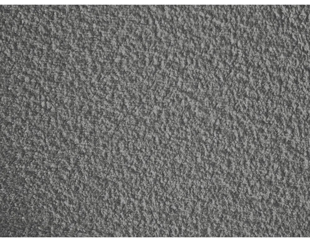 Sivá podnožka z textílie bouclé Tina – Bobochic Paris