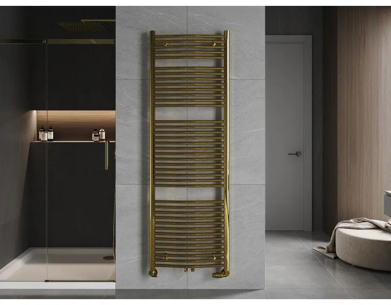 Mexen Ares, vykurovacie teleso 1800x600 mm, 756 W, zlatá lesklá, W102-1800-600-00-50
