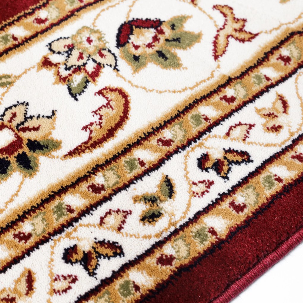 Flair Rugs, Kusový koberec Sincerity Royale Sherborne Red, 300x400, červená, obývacia izba