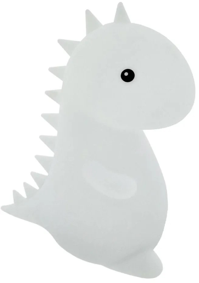 LED RGBW detská dotyková lampa 1W/5V USB 1200 mAh dinosaurus