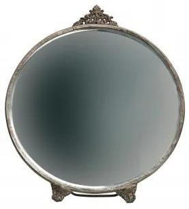 Zrcadlo stolní kulaté POSH ,metal-antická mosaz DEEEKHOORN 800865-B