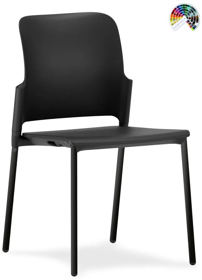 MAYER Konferenčná stolička do čakárne CLASS3 čalúnenie XTREME, ONE, AQUA CLEAN