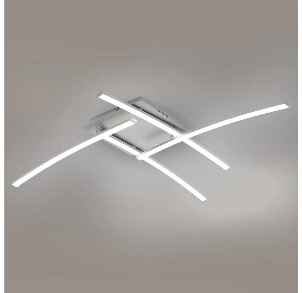 Brilagi Brilagi - LED Stropné svietidlo STRIPES LED/32W/230V strieborná BG0608