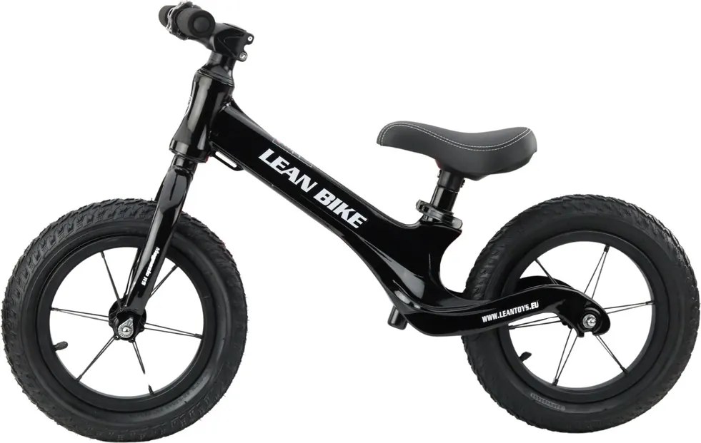 LEAN Trike Detské odrážadlo MAGNEZIO RS ľahký horčíkový rám čierne