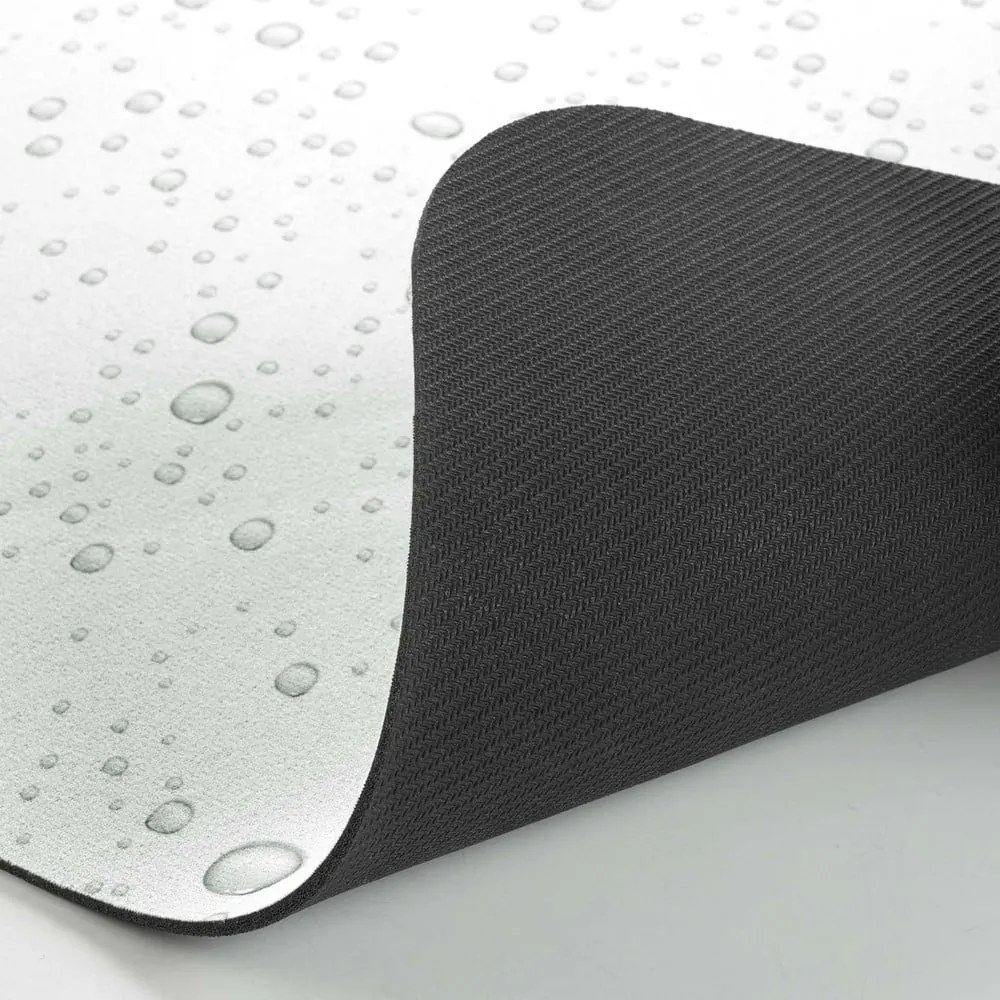 Svetlosivá kúpeľňová predložka 50x80 cm Splash – douceur d'intérieur