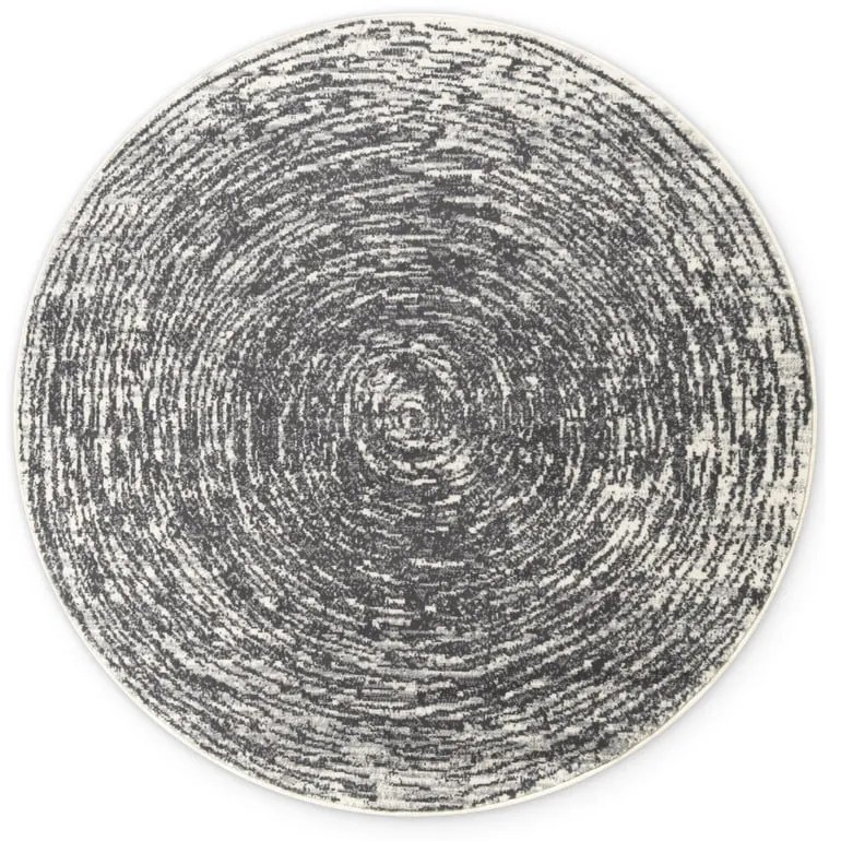 Sivo-krémový okrúhly koberec ø 160 cm Gloria Cavallo – Hanse Home