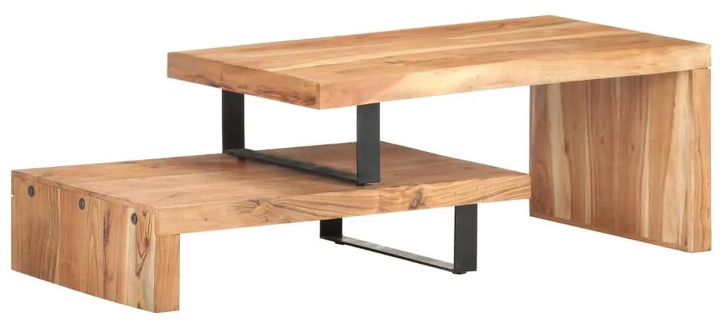 vidaXL 2-dielna sada konferenčných stolíkov masívne akáciové drevo