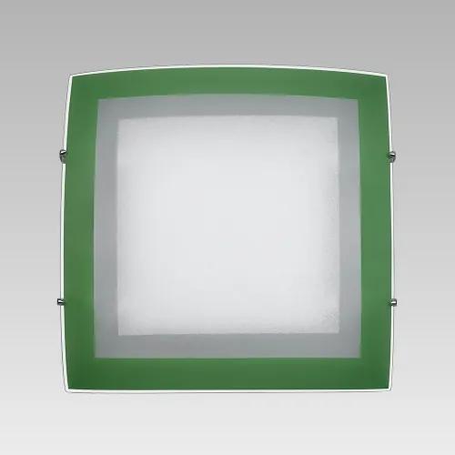 ARCADA Stropné svietidlo 1xE27/60W, 31x31, zelené