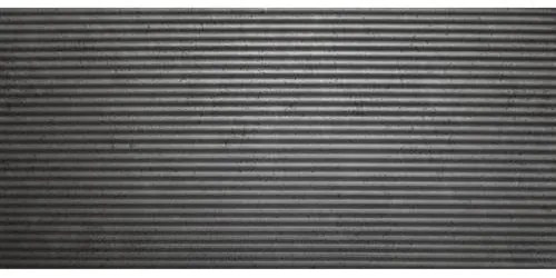 Stropné panely 3D XPS 4714, rozmer 100 cm x 50 cm, BETÓN STRIPES tmavo sivý s vlnkami , IMPOL TRADE