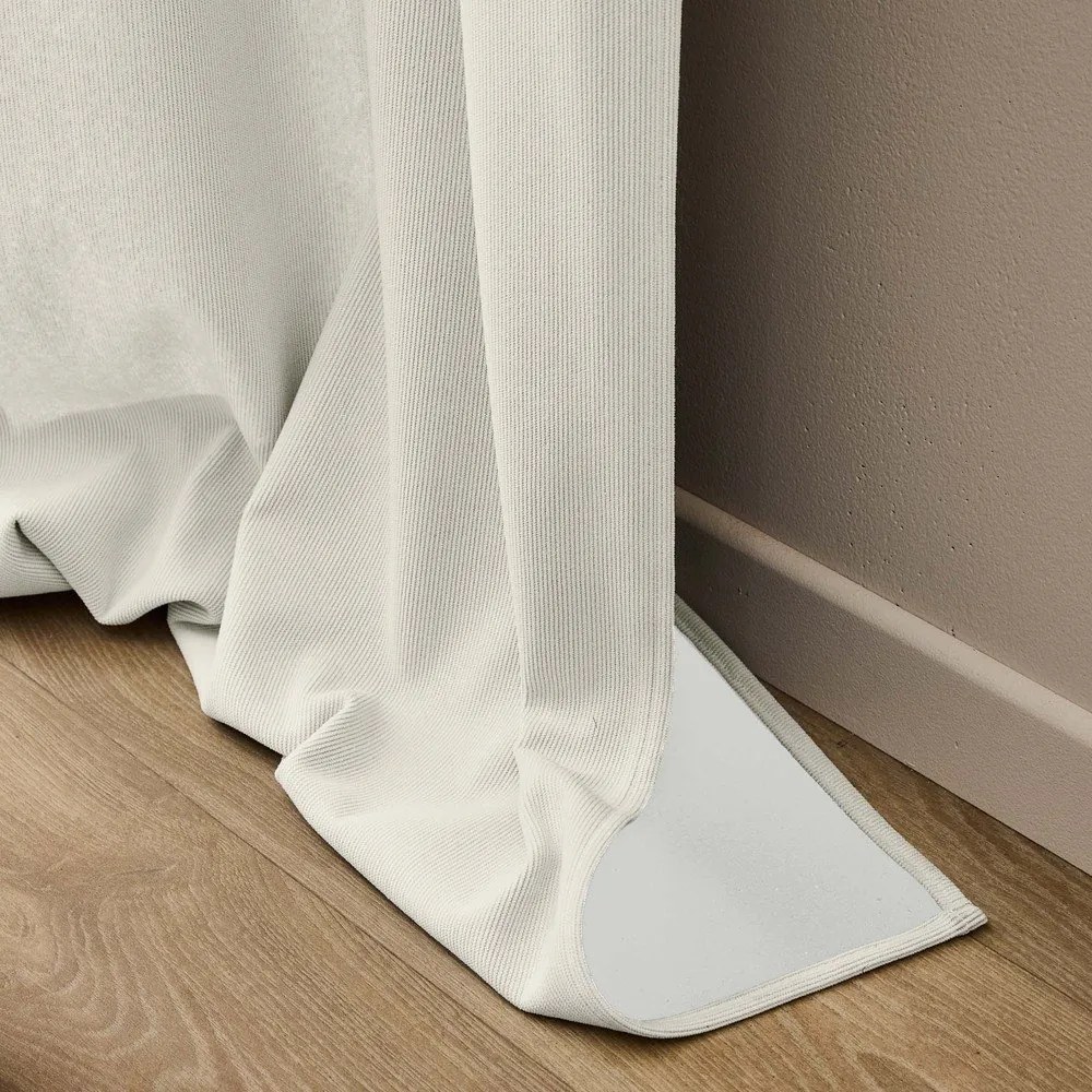 Béžový menčestrový termo záves 140x260 cm Madison – douceur d'intérieur