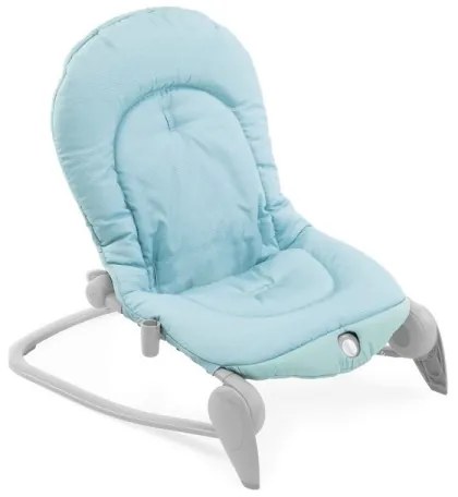 Chicco - Detské vibračné ležadlo s melódiou BALLOON Froggy 2xAA + 1xLR20 modrá