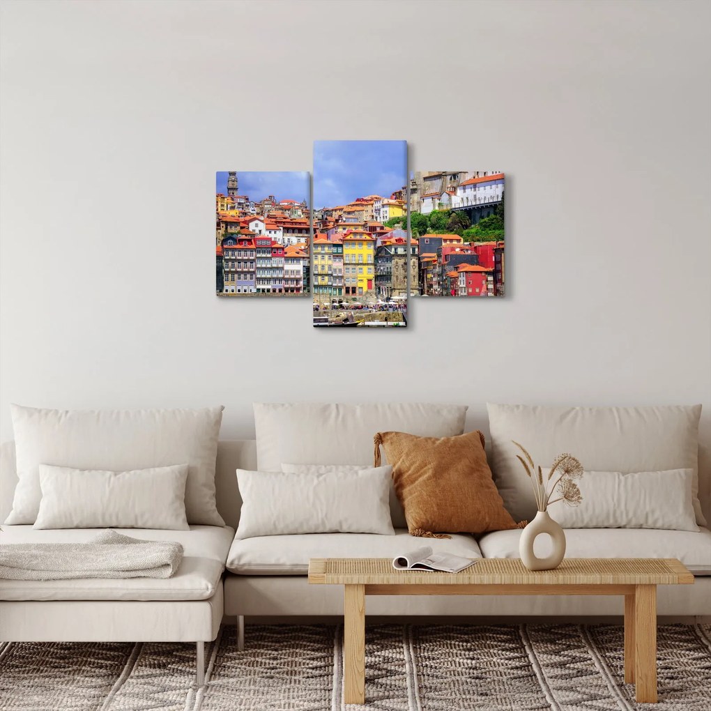 Obraz - Ribeira, Portugalsko (90x60 cm)