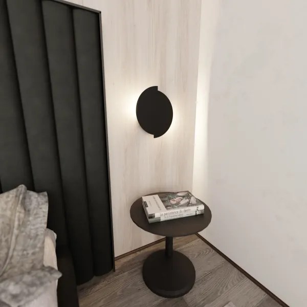 Nástenné svietidlo FORM 1xG9/8W/230V čierna