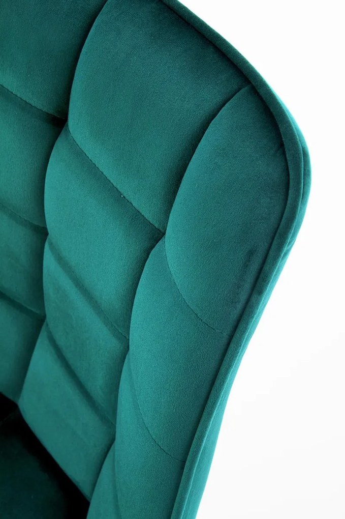 Dizajnová stolička DESIGNBLOG K332 tyrkysová