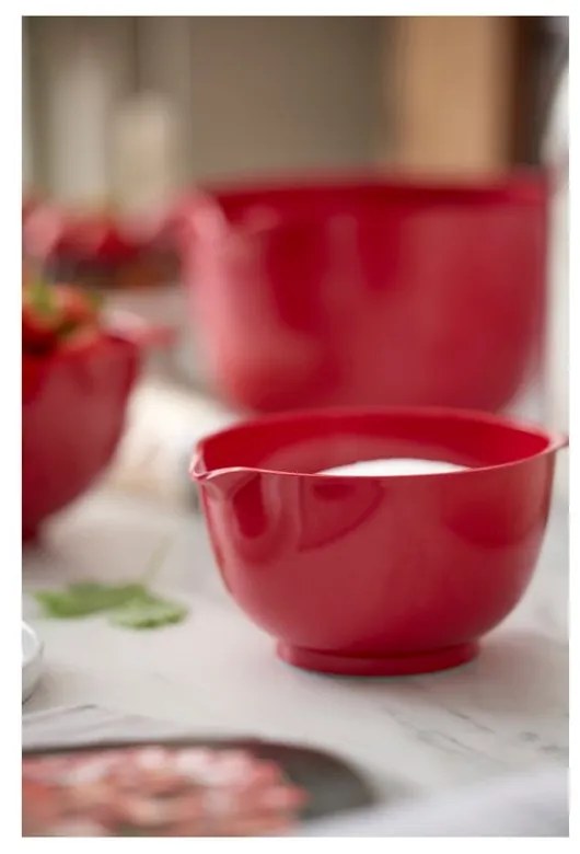 Červená miska 750 ml Margrethe - Rasti