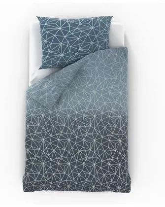 Kvalitex Bavlnené obliečky Nordic Danica sivá, 140 x 200 cm, 70 x 90 cm