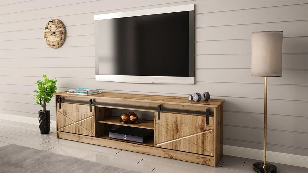 TV skrinka Sarinero, Farby: old wood