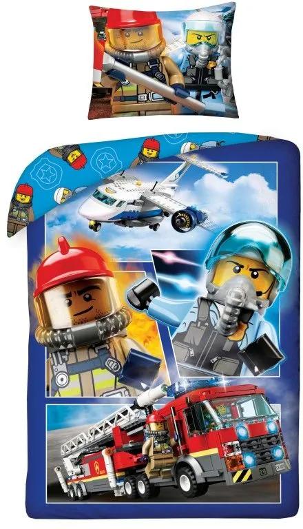 Detské obliečky Lego City, 140x200