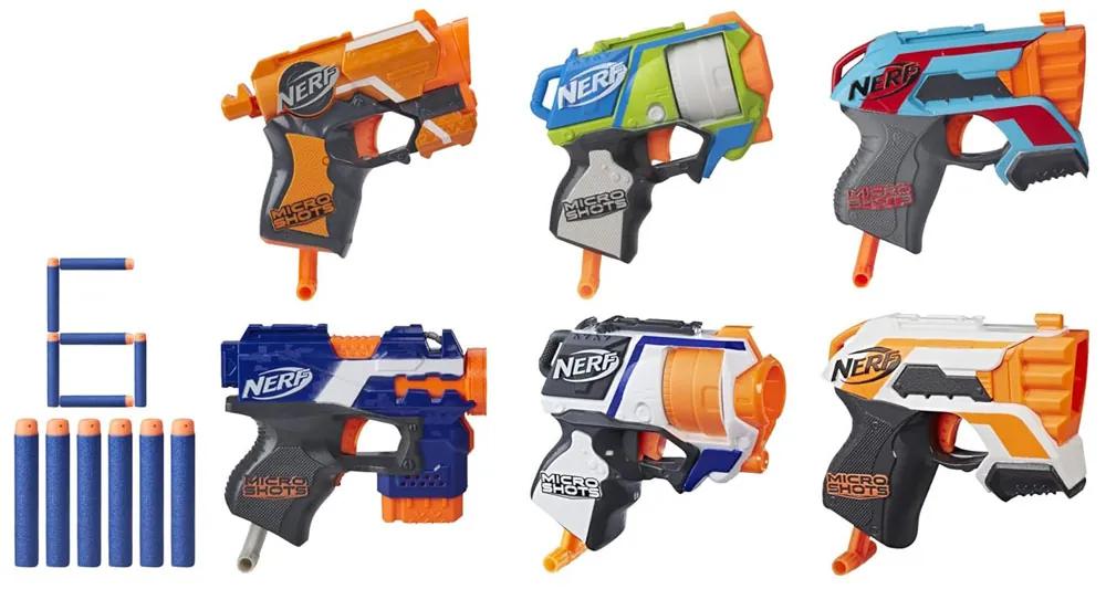 Hasbro Large Nerf Strike Set 6 pcs. gun + bullets for children