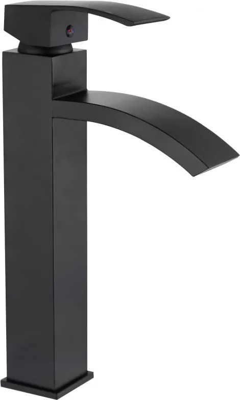 Mexen Libra vysoká umývadlová batéria, čierna - 745110-70