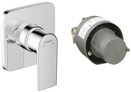 Sprchová batéria Hansgrohe Vernis Shape vrátane podomietkového telesa chróm 71662000