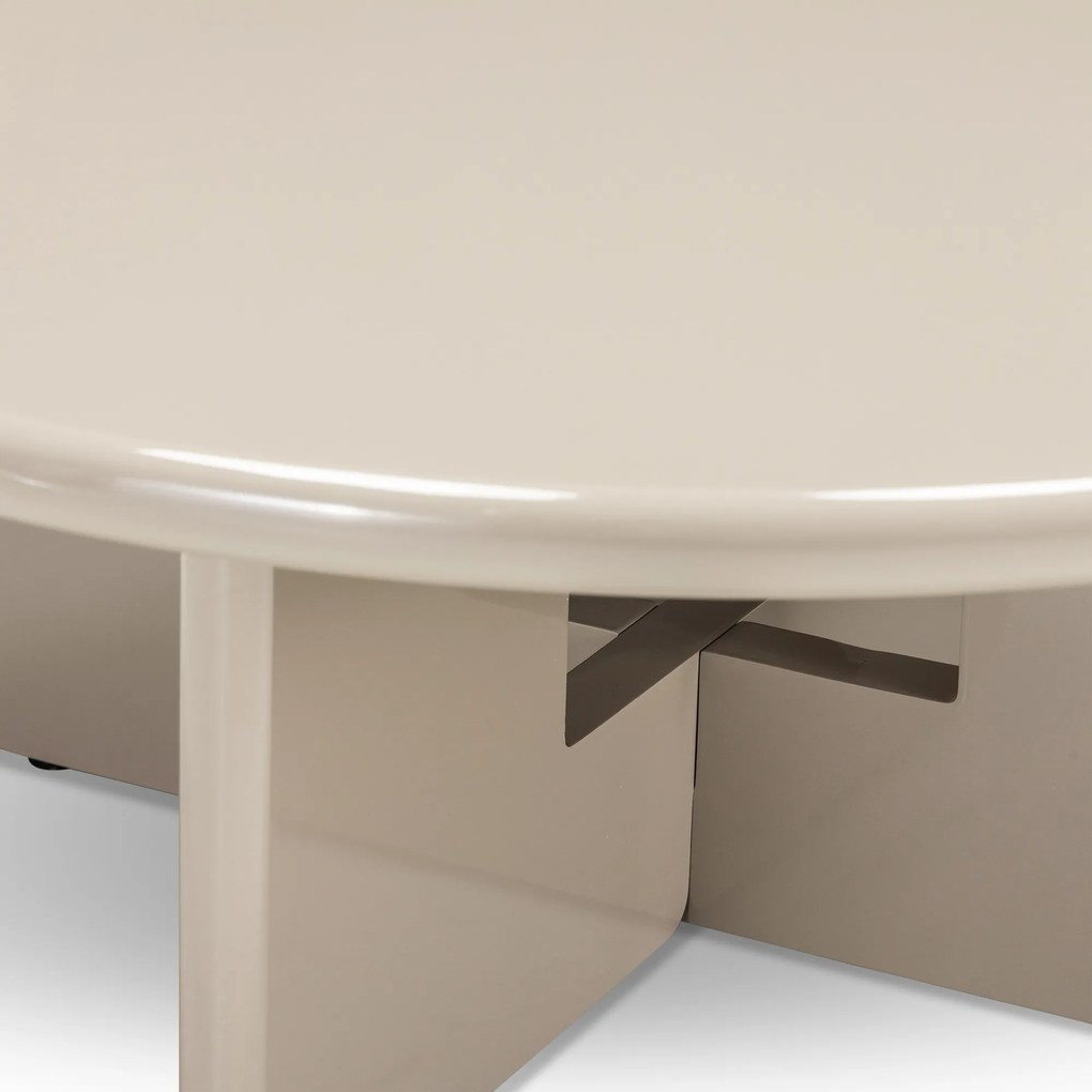 Konferenční stolek Vinto 80 cm béžový