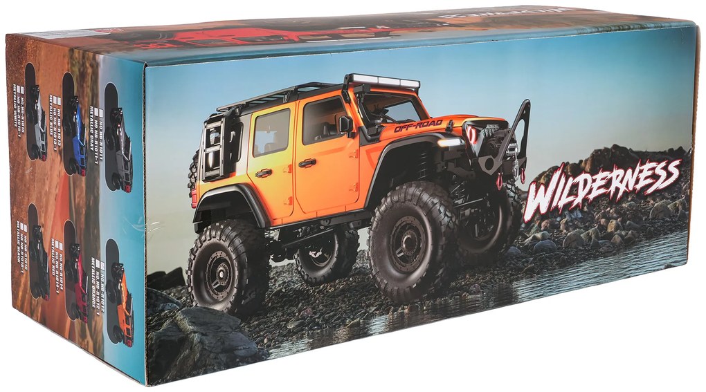 R/C auto WILDERNESS RTR 1:10 oranžové