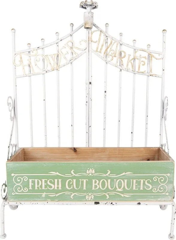 Plant Holder 76x32x196 Cm Brown Metal - 76*32*196 cm