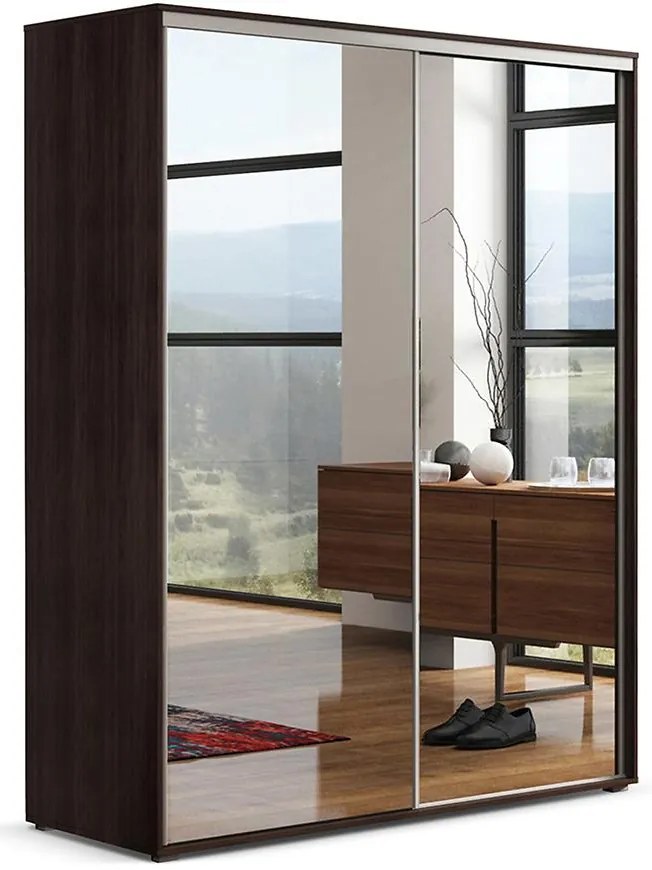 Skriňa Wiktoria A1 150 čokoláda