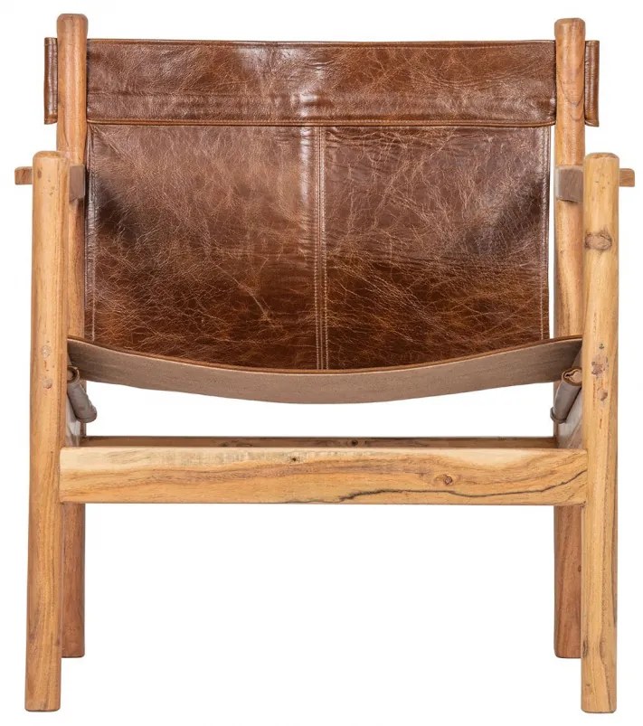 Kožené kreslo Chill 75 × 68 × 72 cm