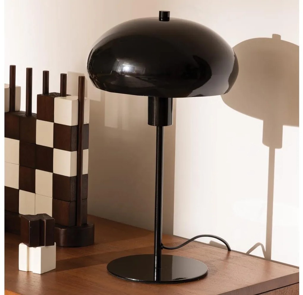Atmosphera - Stolná lampa SAVIO 1xE14/25W/230V čierna