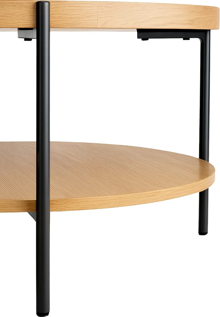 Konferenčný stolík Corbitan 80 cm - natura