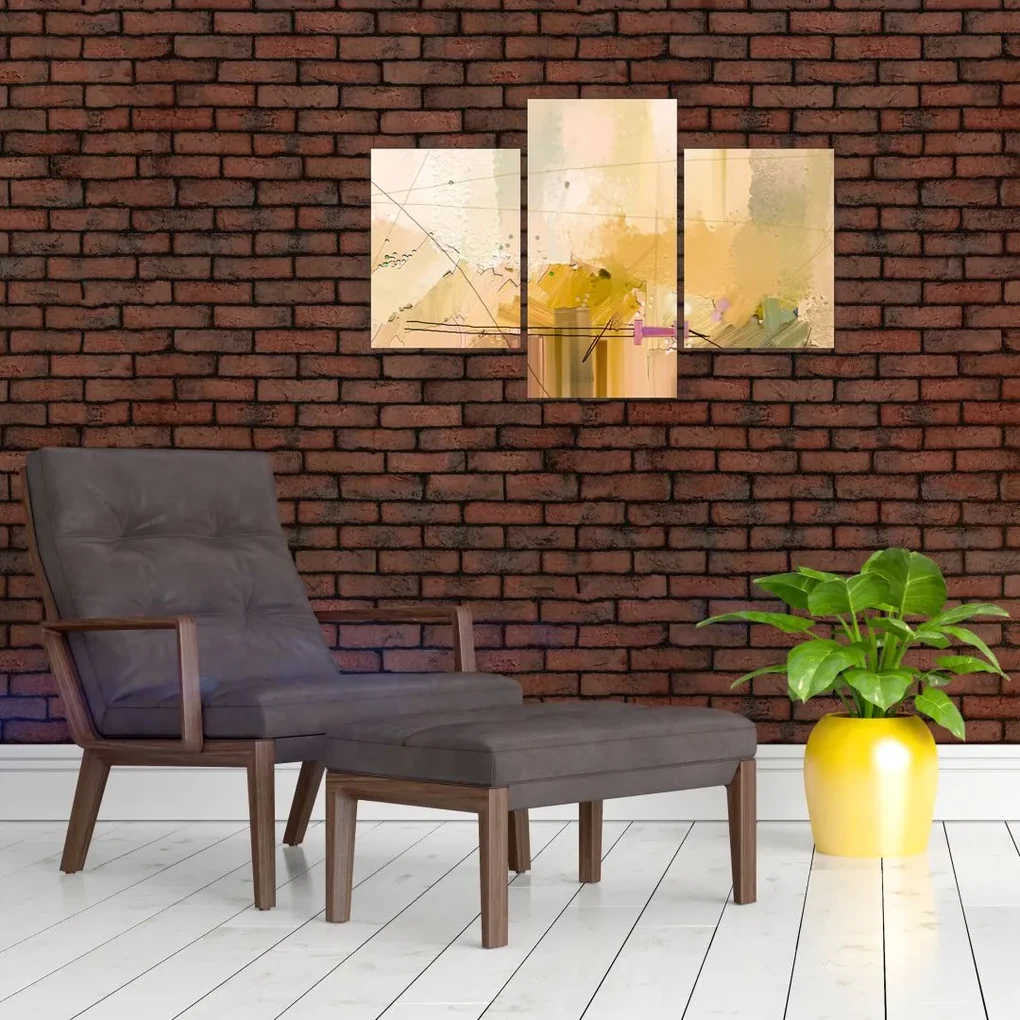 Obraz - Abstrakcia, olejomaľba (90x60 cm)