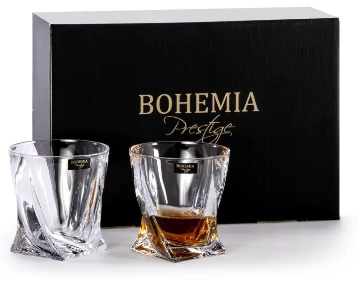 BOHEMIA PRESTIGE QUADRO PREMIUM POHÁR 340 ML SADA 6 KS