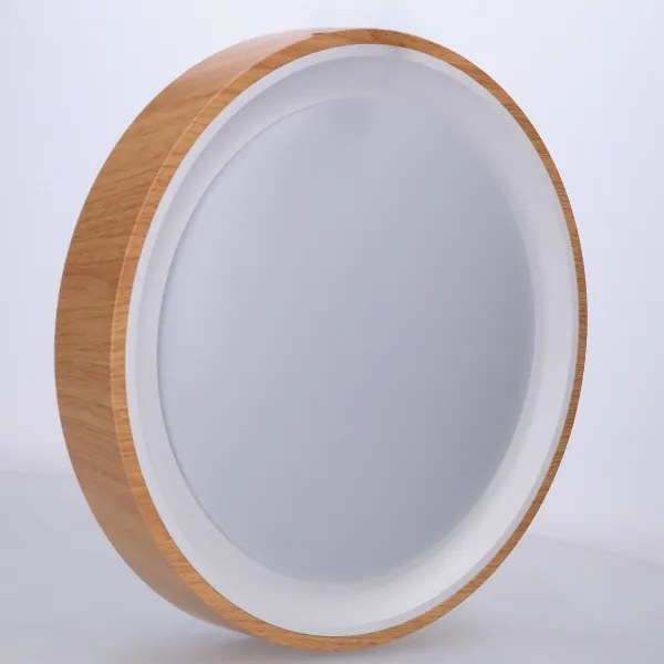 BRILAGI - LED stropné svietidlo FLOCO LED/24W/230V priemer 30 cm drevené/biele