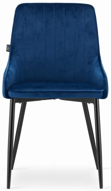 Set dvoch jedálenských stoličiek MONZA modré (2ks)