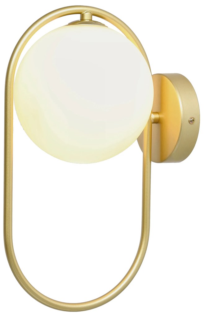 Candellux Mosadzné nástenné svietidlo Cordel pre žiarovku G9 21-73440