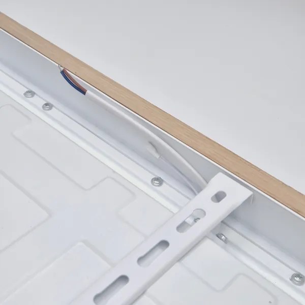 Brilagi-LED Stmievateľné svietidlo WOODY FRAME LED/50W/230V dub 60x60 cm IP44 + DO