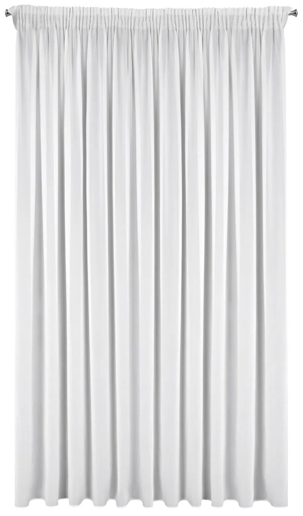 ZÁCLONA NA PÁSKE DALIA 350X270 CM BIELA