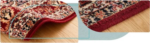 Koberec Agnella Isfahan Almas rubín