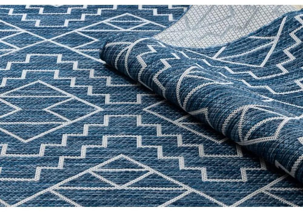 Kusový koberec Romba modrý 160x220cm