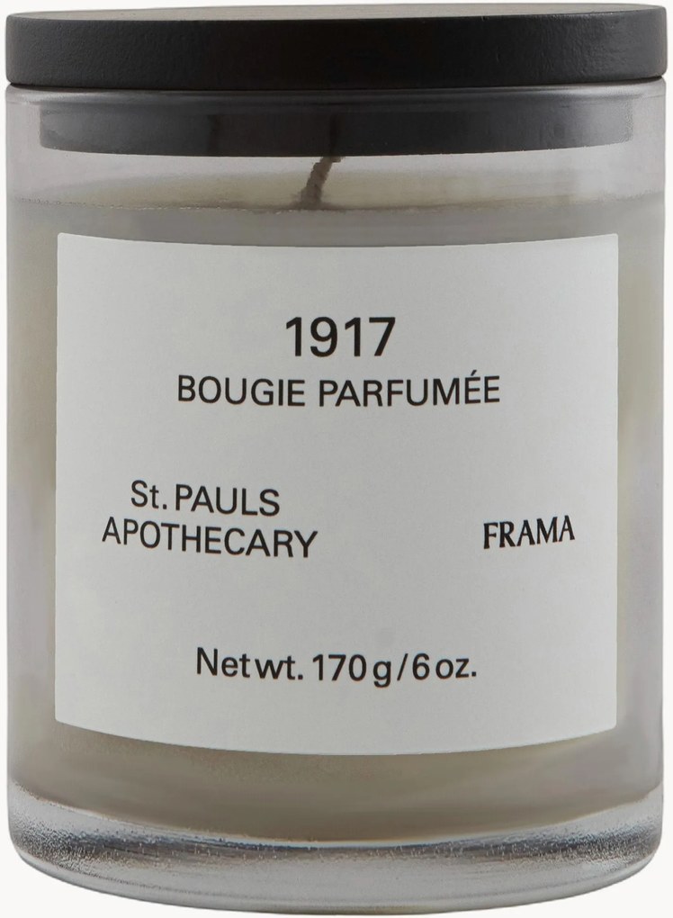 Vonná sviečka 1917 (bergamot, orgován, dubový mach a pačuli)