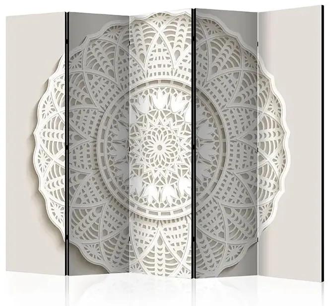 Paraván - Mandala 3D II [Room Dividers] Veľkosť: 225x172, Verzia: Jednostranný