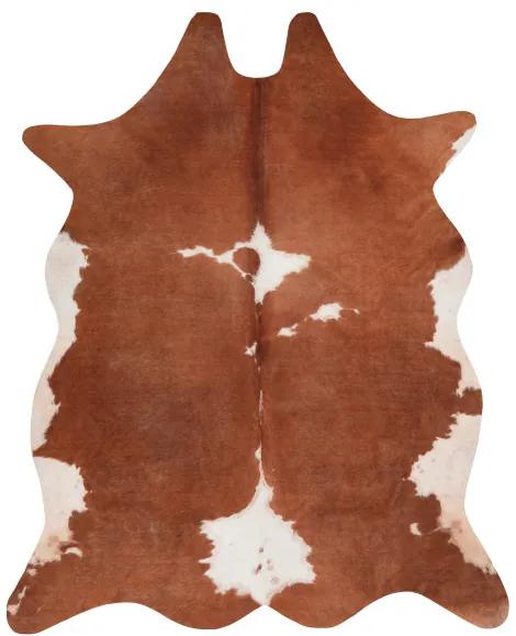 Obsession koberce Kusový koberec Toledo 195 brown - 155x190 tvar kožušiny cm