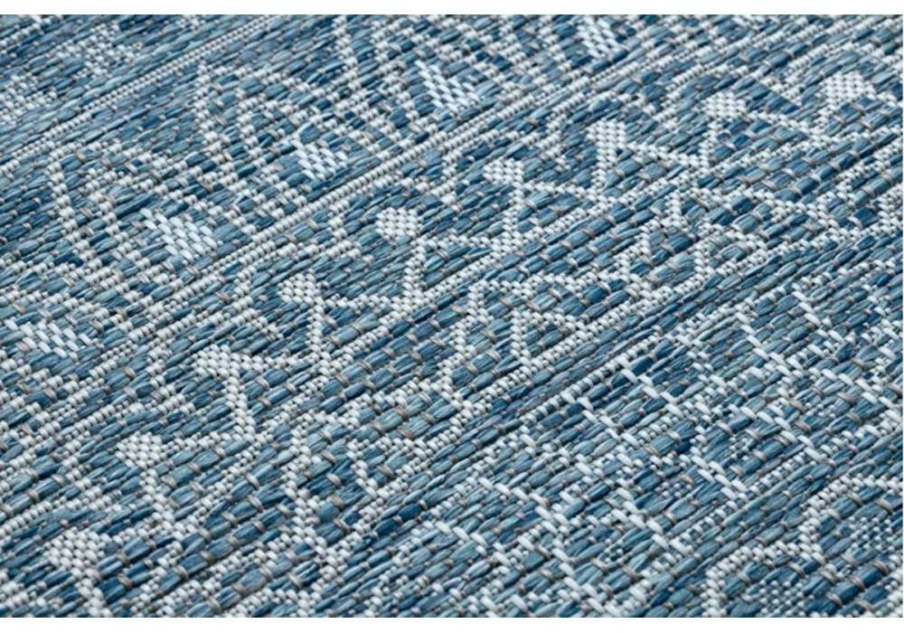 Kusový koberec Bineas modrý kruh 120cm