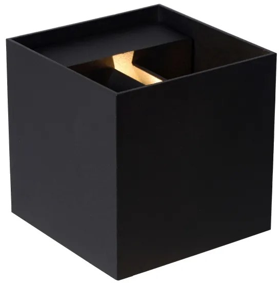 Lucide 69200/06/30 - LED Vonkajšie nástenné svietidlo AXI 2xLED/7W/230V IP54 čierna