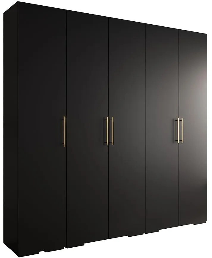 Skriňa Ivo 3 250 čierna