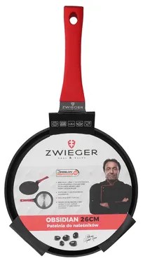 Indukčná panvica na palacinky ZWIEGER OBSIDIAN 26 cm